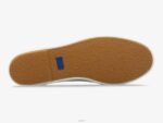 schoenen Keds triple up canvas foxing gestreepte sneaker wit grijs vrouwen 86BZ183 - Image 4