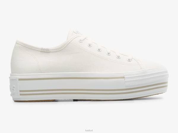 schoenen Keds triple up patchwork foxing sneaker wit vrouwen 86BZ191 - Image 1