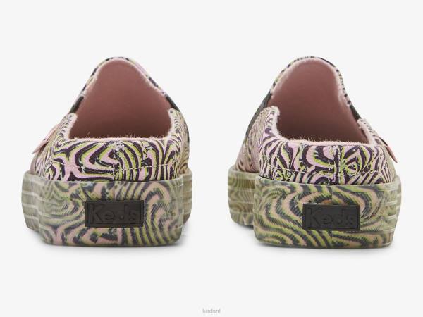schoenen Keds x Maisie Wilen terugslag muilezel slip op sneaker roze vrouwen 86BZ58 - Image 3