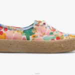 schoenen Keds x Rifle Paper Co. het platform jute sicilië wit multi vrouwen 86BZ182