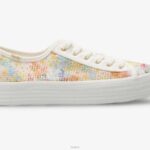 schoenen Keds x Rifle Paper Co. triple kick mesh margaux wit multi vrouwen 86BZ181