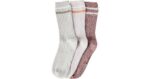 accessoires Keds 3 pk crew bootsokken mauve asst vrouwen 86BZ223