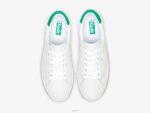 schoenen Keds aas leren sneaker wit groen vrouwen 86BZ197 - Image 3
