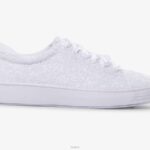 schoenen Keds Alley pailletten sneaker wit vrouwen 86BZ208