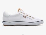 schoenen Keds center iii canvas sneaker witte marine vrouwen 86BZ82