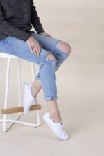 schoenen Keds chillax basics slip-on sneaker wit vrouwen 86BZ3 - Image 2