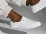 schoenen Keds chillax leren instapsneaker wit vrouwen 86BZ37 - Image 2