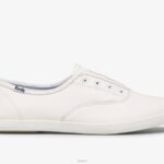 schoenen Keds chillax leren instapsneaker wit vrouwen 86BZ37
