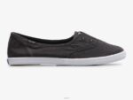 schoenen Keds chillax mini twill instapsneaker zwart vrouwen 86BZ36