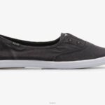 schoenen Keds chillax mini twill instapsneaker zwart vrouwen 86BZ36