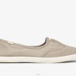 schoenen Keds chillax mini twill wasbare sneaker bruinen vrouwen 86BZ35