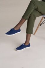 schoenen Keds chillax wasbare instapsneaker blauw vrouwen 86BZ43 - Image 6