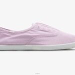 schoenen Keds chillax wasbare twill instapsneaker lila vrouwen 86BZ61