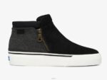 schoenen Keds cooper laars met rits zwart vrouwen 86BZ72