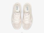 schoenen Keds de court leer/suède sneaker lichtroze wit vrouwen 86BZ99 - Image 3