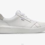 schoenen Keds de court leren sneaker wit vrouwen 86BZ98