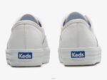 schoenen Keds de leren platform sneaker wit vrouwen 86BZ101 - Image 3