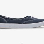 schoenen Keds de mini canvas slip-on sneaker marine vrouwen 86BZ7