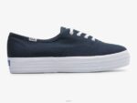 schoenen Keds de platform canvas sneaker marine vrouwen 86BZ88