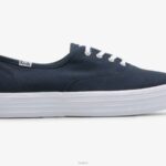 schoenen Keds de platform canvas sneaker marine vrouwen 86BZ88