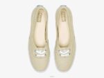 schoenen Keds de sneaker met ministippenprint bruin wit vrouwen 86BZ9 - Image 3