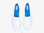 schoenen Keds driedubbele canvas slip-on sneaker wit vrouwen 86BZ40 - Image 3