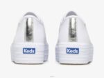 schoenen Keds driedubbele canvas sneaker wit vrouwen 86BZ89 - Image 2
