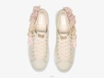 schoenen Keds driedubbele feestelijke sneaker met bloemenappliqué roze vrouwen 86BZ210 - Image 3