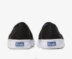 schoenen Keds dubbeldekker canvas slip op sneaker zwart vrouwen 86BZ1 - Image 3
