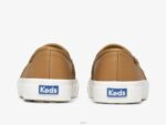 schoenen Keds dubbeldekker lederen instapsneaker mokka vrouwen 86BZ30 - Image 2