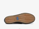 schoenen Keds dubbeldekker lederen instapsneaker zwart vrouwen 86BZ29 - Image 4