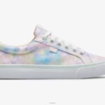 schoenen Keds jump kick canvas sneaker met abstracte bloemenprint roze vrouwen 86BZ169