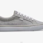 schoenen Keds jump kick textiel lineaire statische sneaker grijs vrouwen 86BZ205