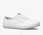 schoenen Keds kampioen cvo sneaker leer wit leer groot kind 86BZ229 - Image 5