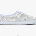 schoenen Keds kampioen glitter feestelijke sneaker wit vrouwen 86BZ107
