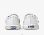schoenen Keds kampioen neus t-strap sneaker wit leer klein kind 86BZ232 - Image 2