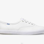 schoenen Keds kampioen originele leren sneaker wit vrouwen 86BZ111