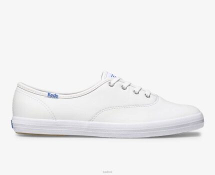 schoenen Keds kampioen originele leren sneaker wit vrouwen 86BZ111