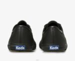 schoenen Keds kampioen originele leren sneaker zwart vrouwen 86BZ112 - Image 3