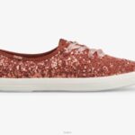 schoenen Keds kampioen pailletten feest sneaker verbrande sienna vrouwen 86BZ188