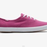 schoenen Keds kampioen prestatie. sneaker van biologisch katoen paars vrouwen 86BZ150