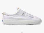 schoenen Keds kickback canvas slip-on sneaker wit vrouwen 86BZ59