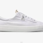 schoenen Keds kickback canvas slip-on sneaker wit vrouwen 86BZ59