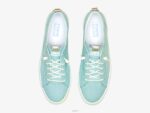 schoenen Keds kickback canvas sneaker met stippenprint lichtblauw zilver vrouwen 86BZ62 - Image 3