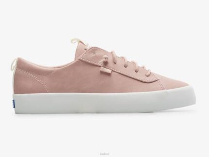 schoenen Keds kickback kunstleren instapsneaker mauve vrouwen 86BZ212