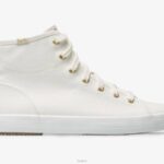 schoenen Keds kickstart hallo canvas sneaker wit vrouwen 86BZ113