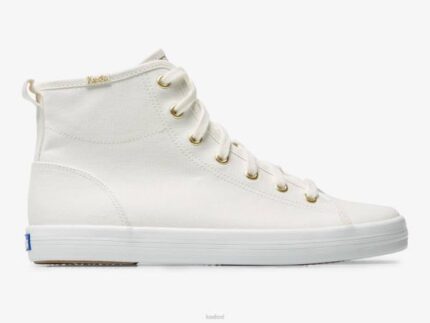 schoenen Keds kickstart hallo canvas sneaker wit vrouwen 86BZ113
