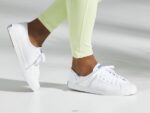 schoenen Keds kickstart leren sneaker wit Blauw vrouwen 86BZ91 - Image 2
