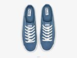 schoenen Keds kickstart mule canvas gestreepte instapsneaker blauw vrouwen 86BZ45 - Image 3