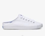 schoenen Keds kickstart mule canvas instapsneaker wit vrouwen 86BZ11